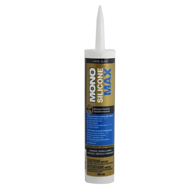 Silicone Max Premium Window, Door & Siding 100 Silicone Sealant